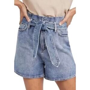 JOE’S JEANS Women’s The Brinkley Belted Paperbag Waist Jean Shorts 30